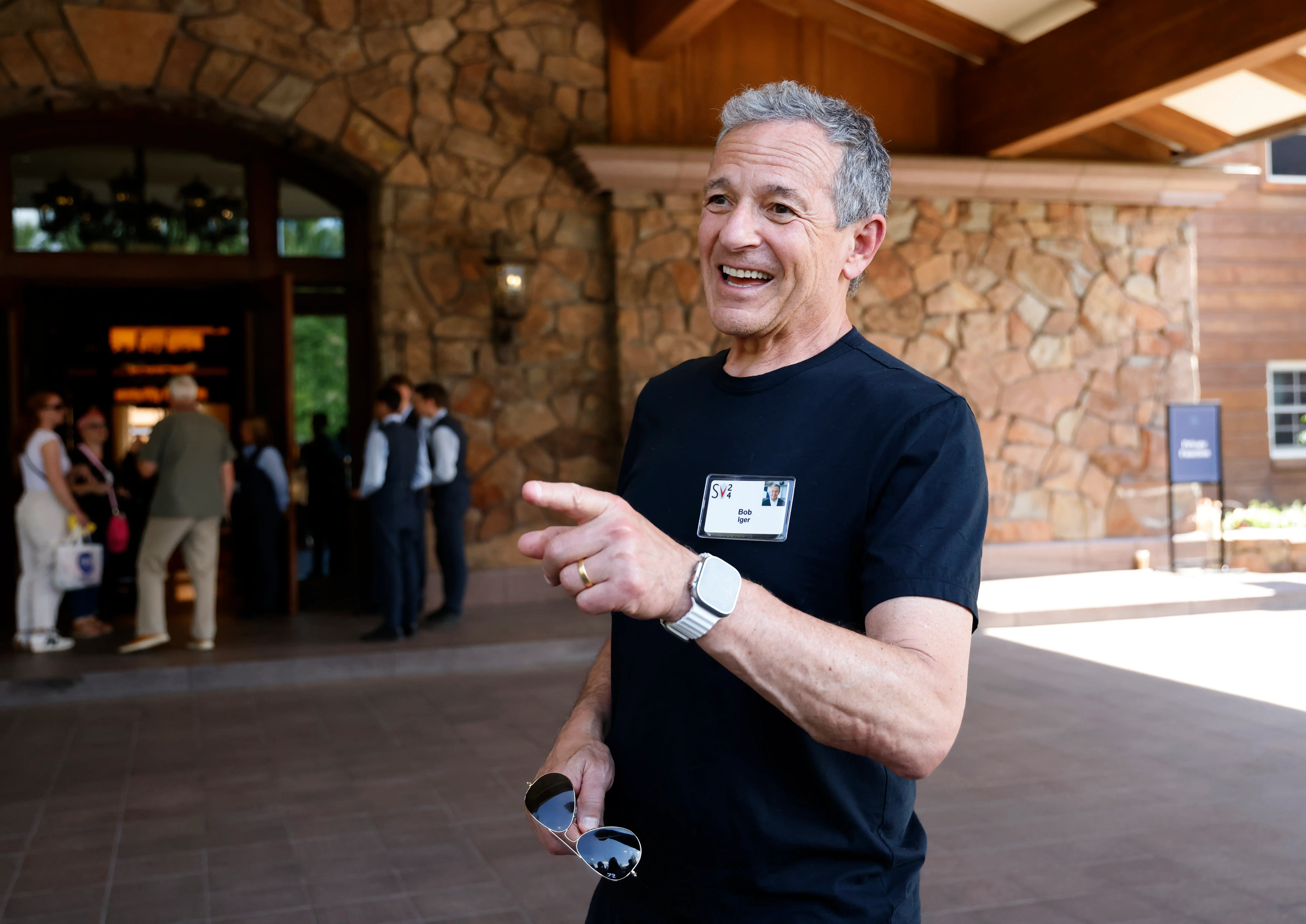 Bob Iger attends Sun Valley Conference in 2024.