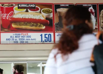 Costco’s CEO chows down on a $1.50 hot dog combo in the latest riff on the McDonald’s burger meme