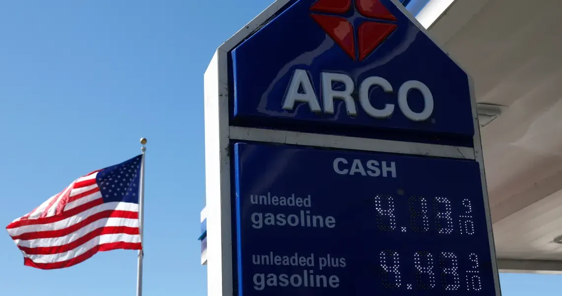 Americans are now paying $4 a gallon for gas