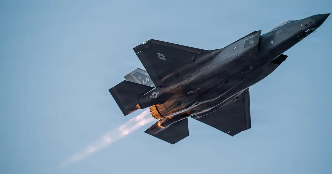 A US F-35 stealth fighter made an emergency landing after flying a combat run over Iran