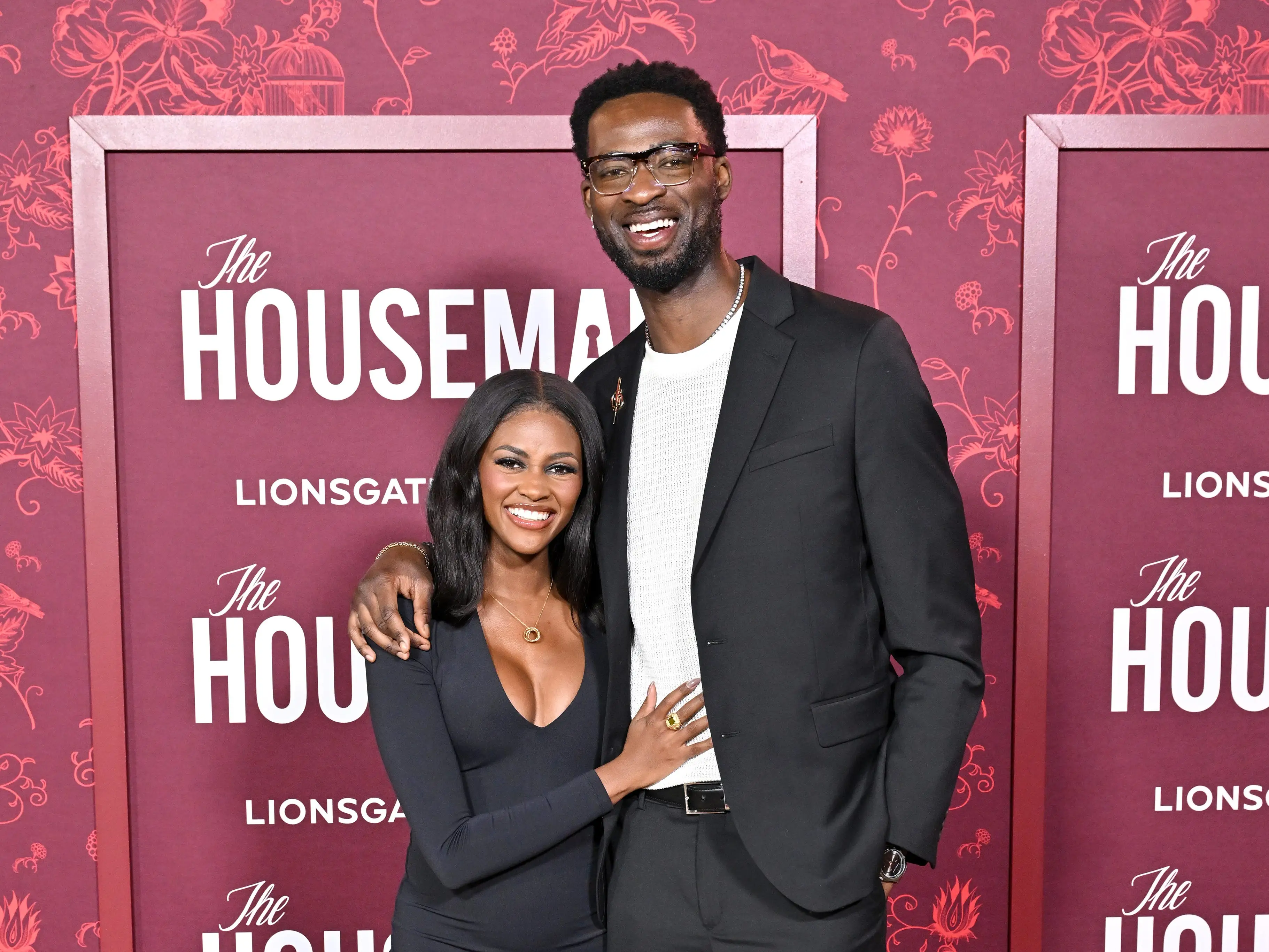 Dotun Olubeko and Charity Lawson