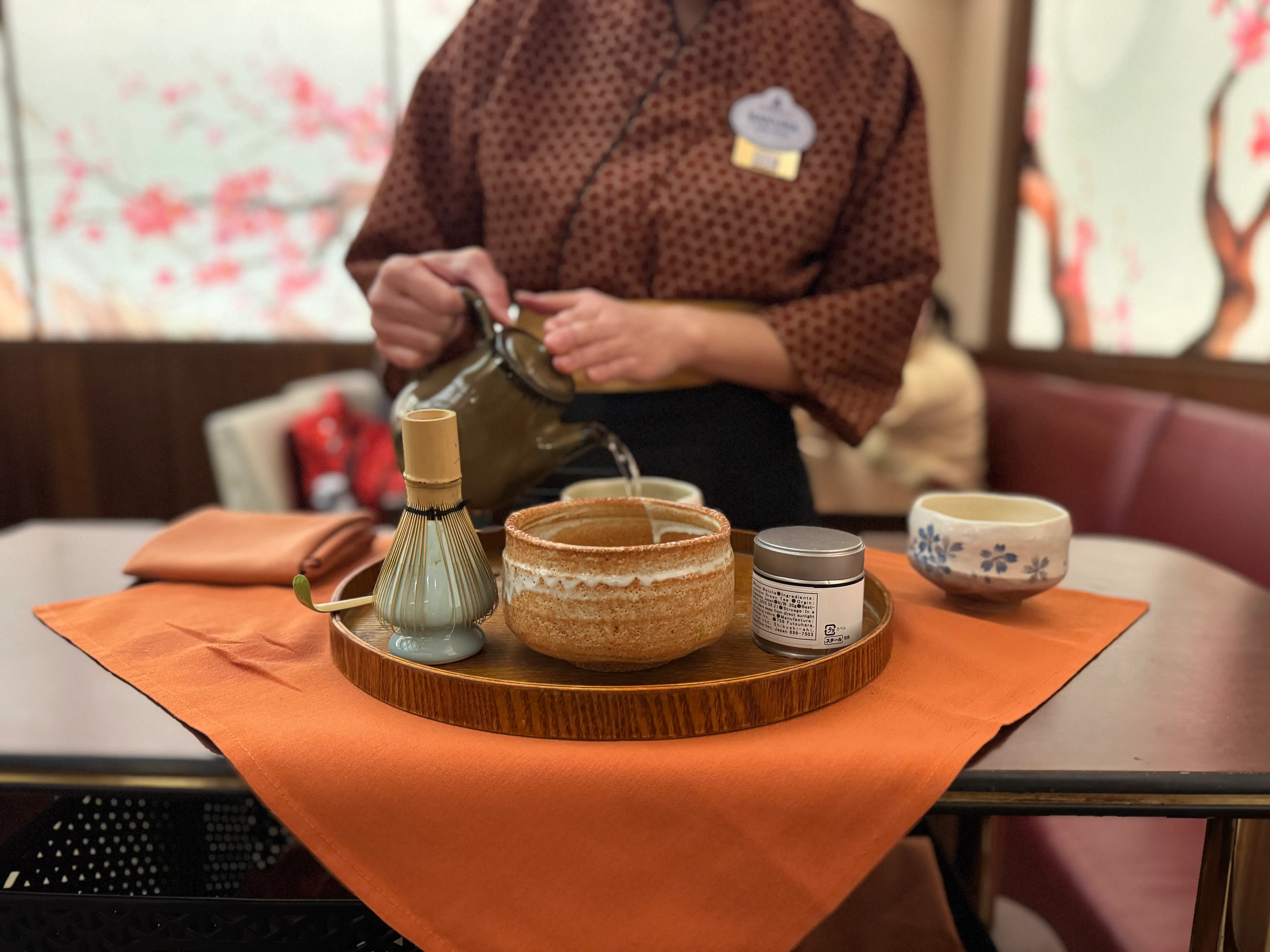 tableside tea service at Takumi-Tei