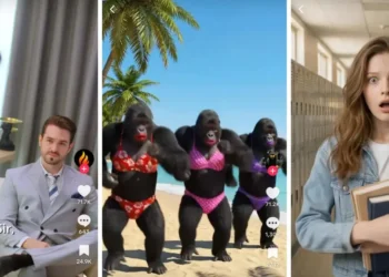 TikTok is testing a new micro-drama feed, and its top shows feature AI zombies and gorillas in bikinis