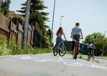 I let my 8-year-old son roam the neighborhood freely. Other parents nearby are starting to let their kids do the same.