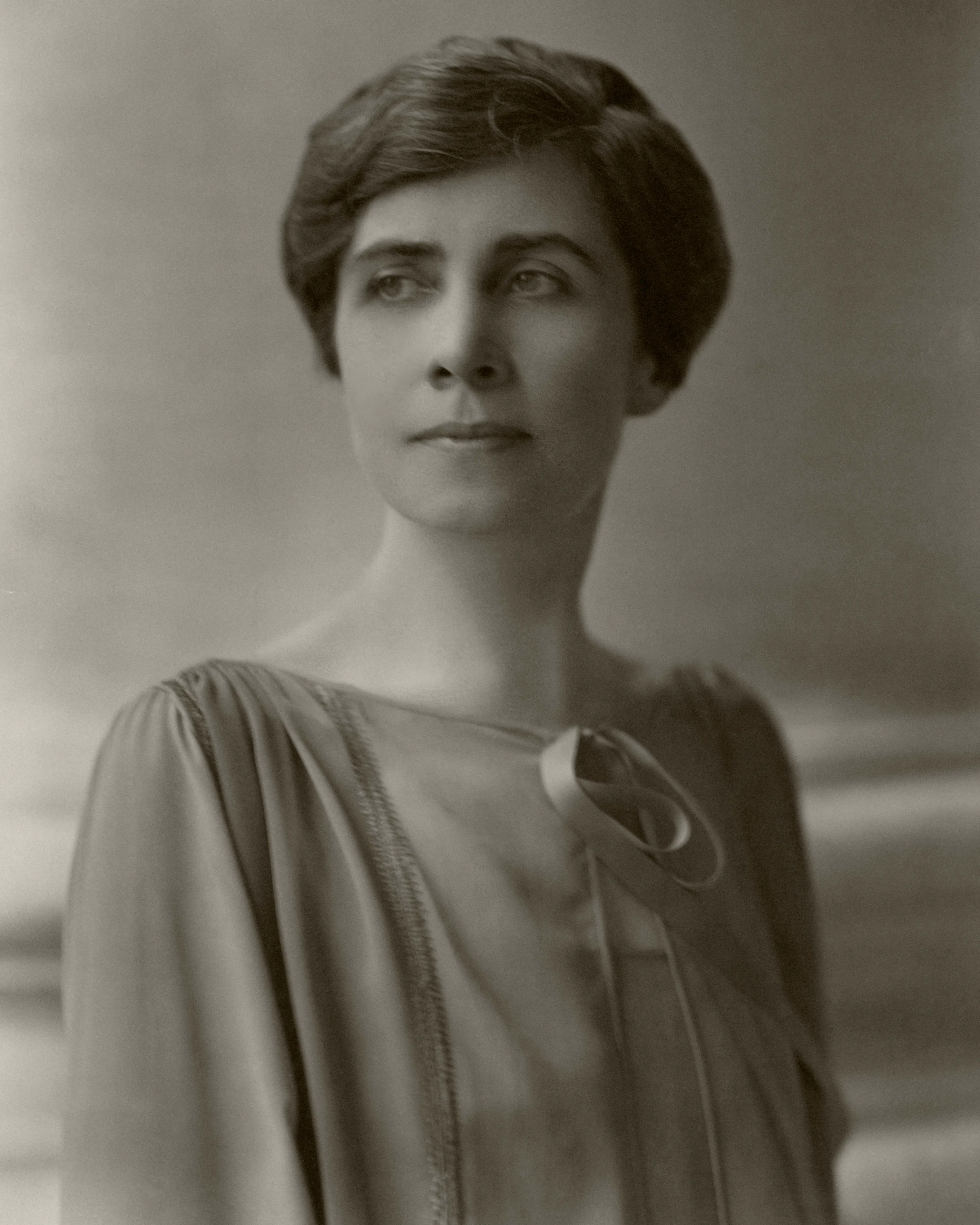 Portrait of First Lady Grace Coolidge.