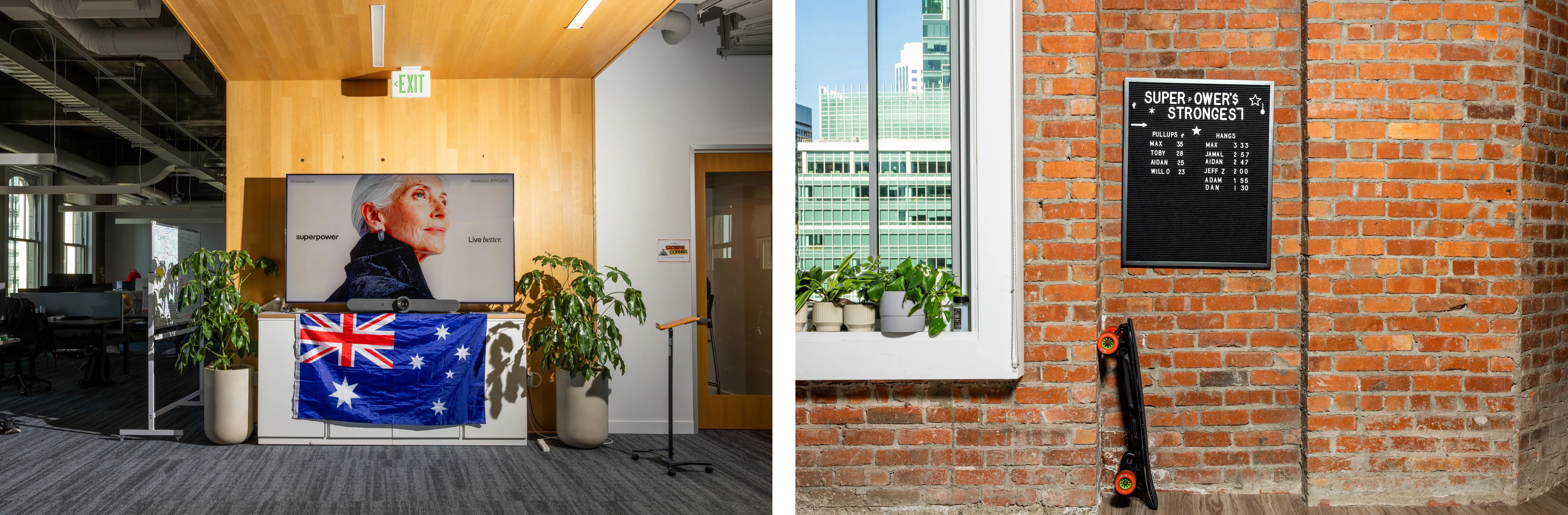 The Superpower office.