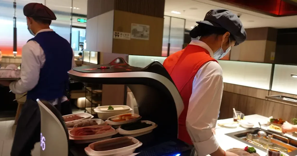 The robot that went on the fritz while dancing at Haidilao in California was in ‘celebration mode,’ the restaurant says