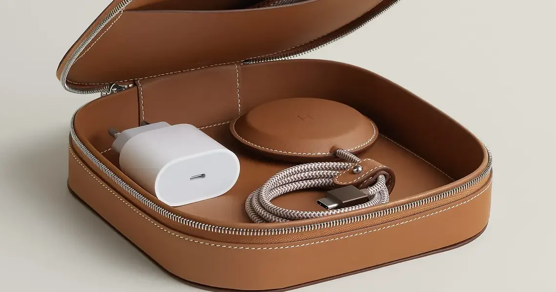 See Hermès new tech collection, from a $5,150 charging case for your Apple devices to a $820 cardholder