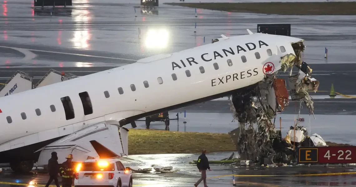 ‘Stop, stop, stop’: Audio captures final moments before plane-truck collision at LaGuardia