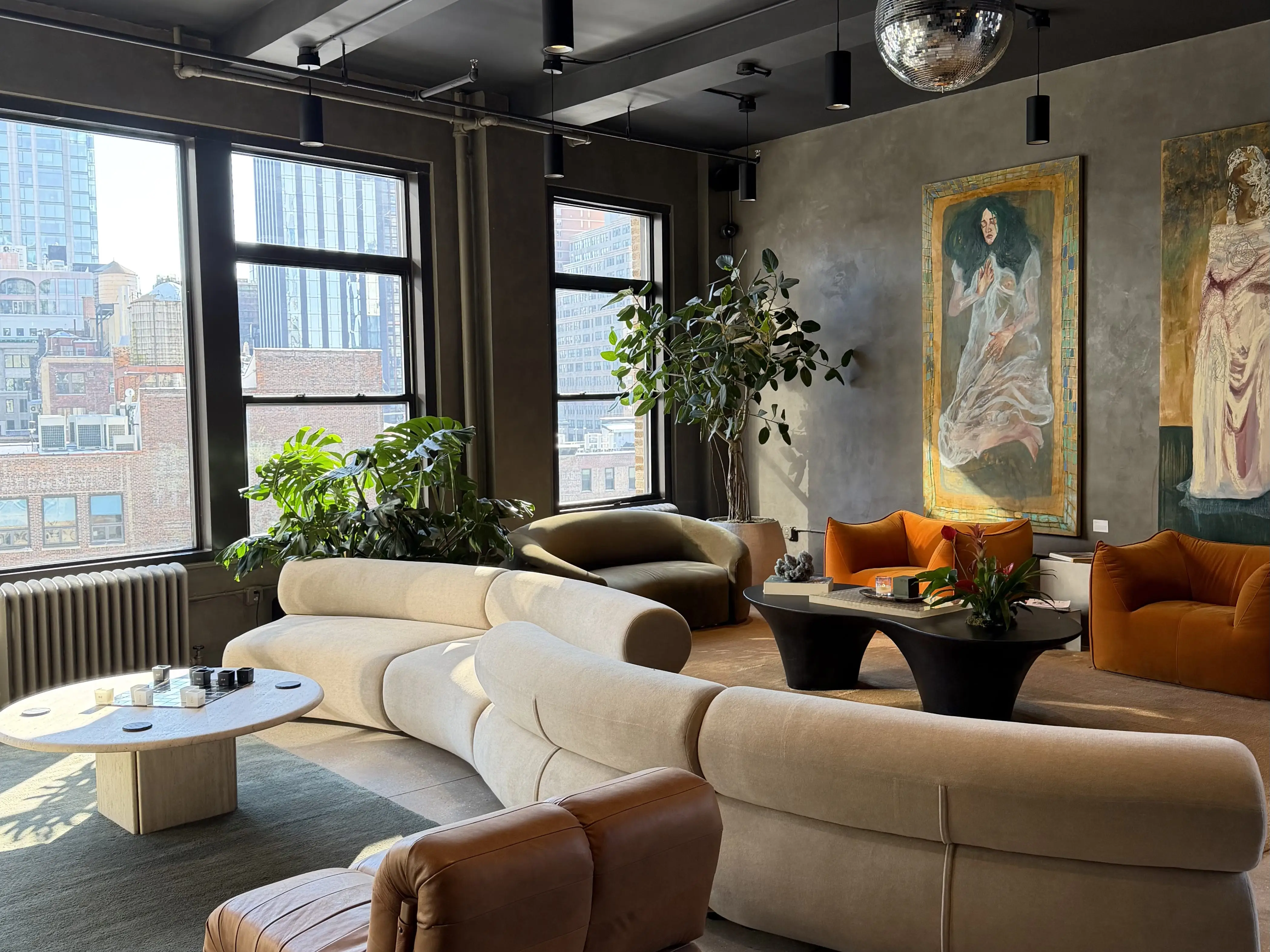 Velour's coworking space