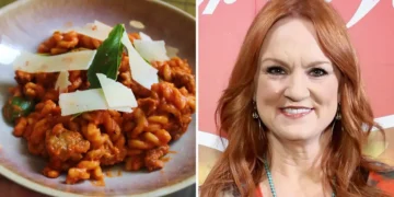 I made the Pioneer Woman’s one-pan sausage pasta. The easy recipe could feed a whole family.