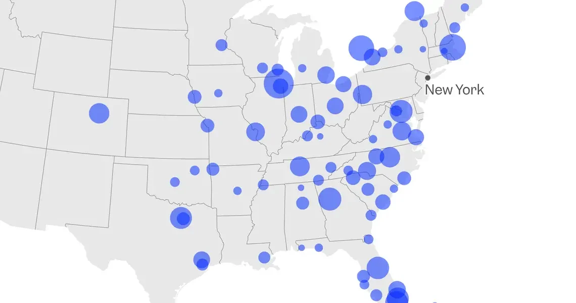 MAPPED: How the Air Canada plane crash caused chaos for East Coast travelers