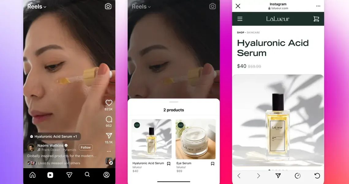 Instagram and Facebook are letting influencers earn a commission from products — again