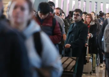 I went to LaGuardia. The security line looped around the terminal four times.