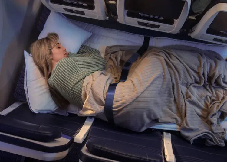 United is rolling out beds in economy. Here’s how the airline’s new ‘Relax Row’ will work.