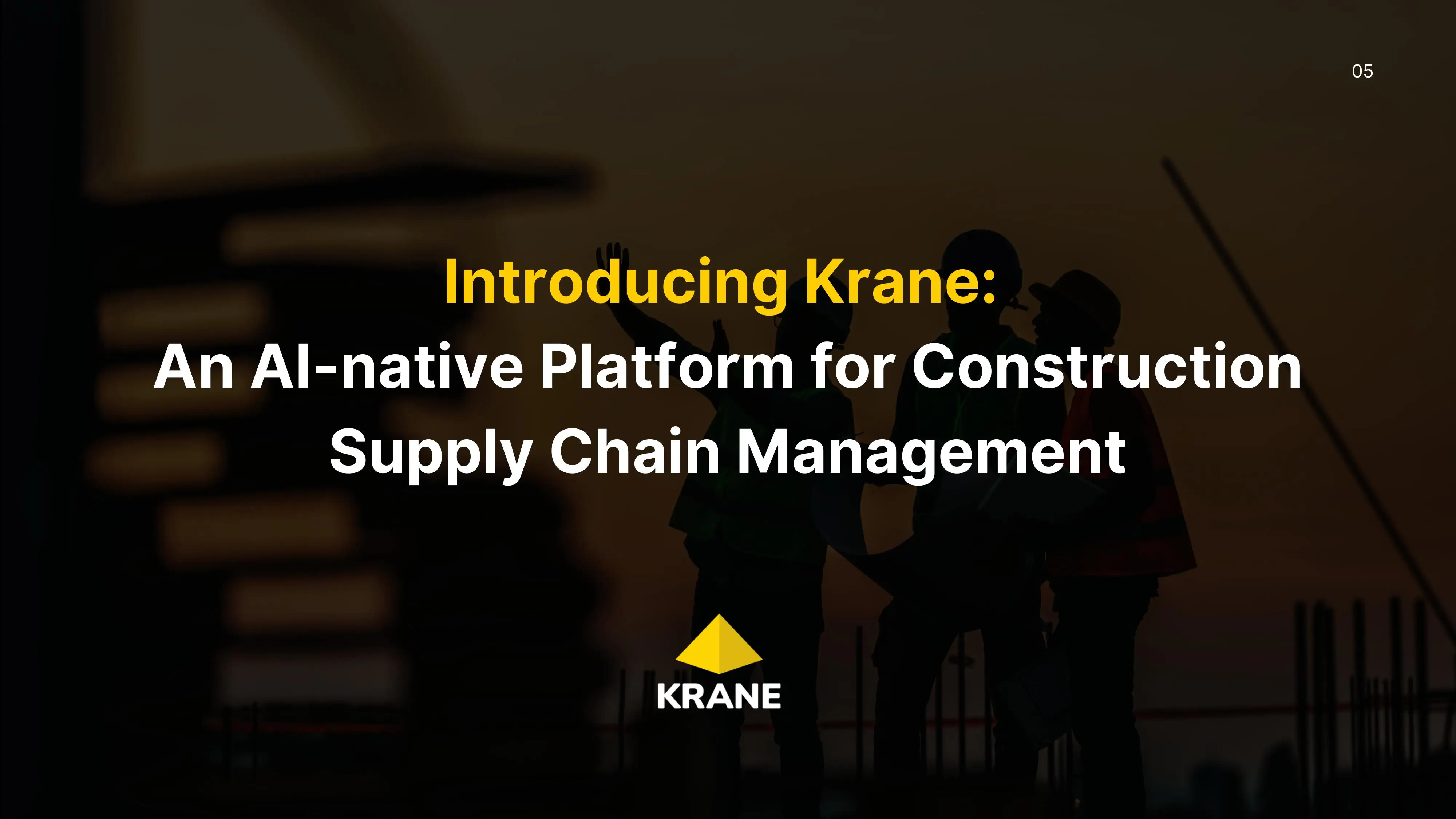 Krane pitch deck