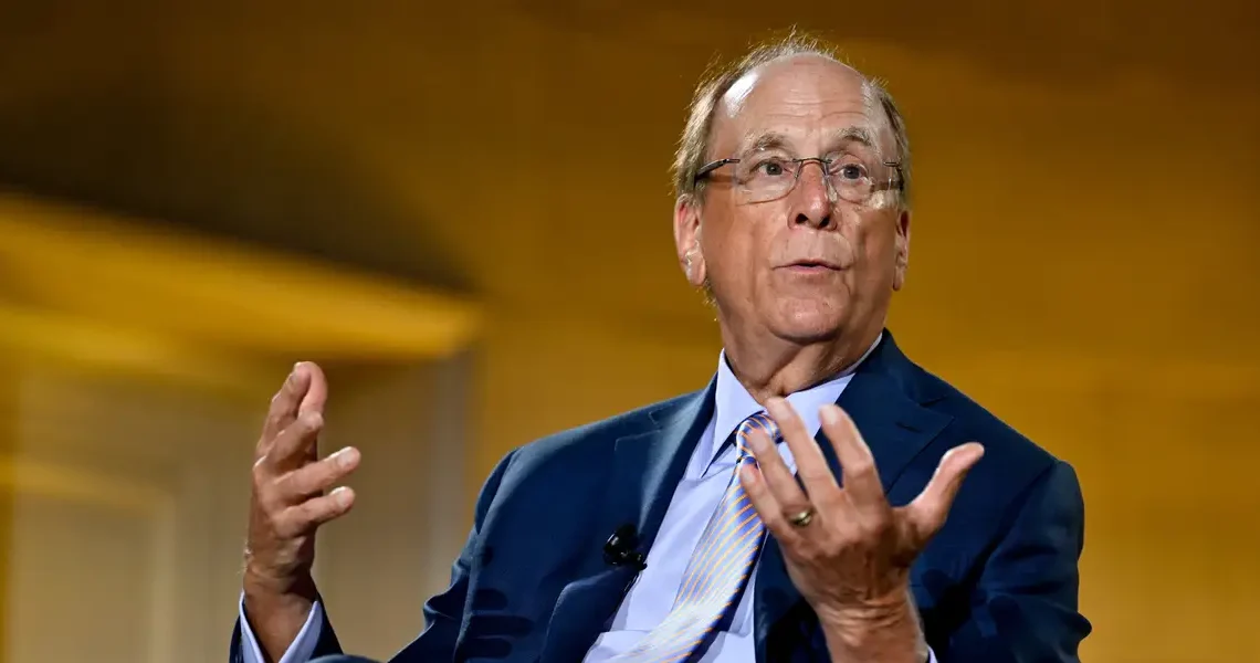 Larry Fink lays out 2 Iran war outcomes: cheaper oil and big growth, or a global recession