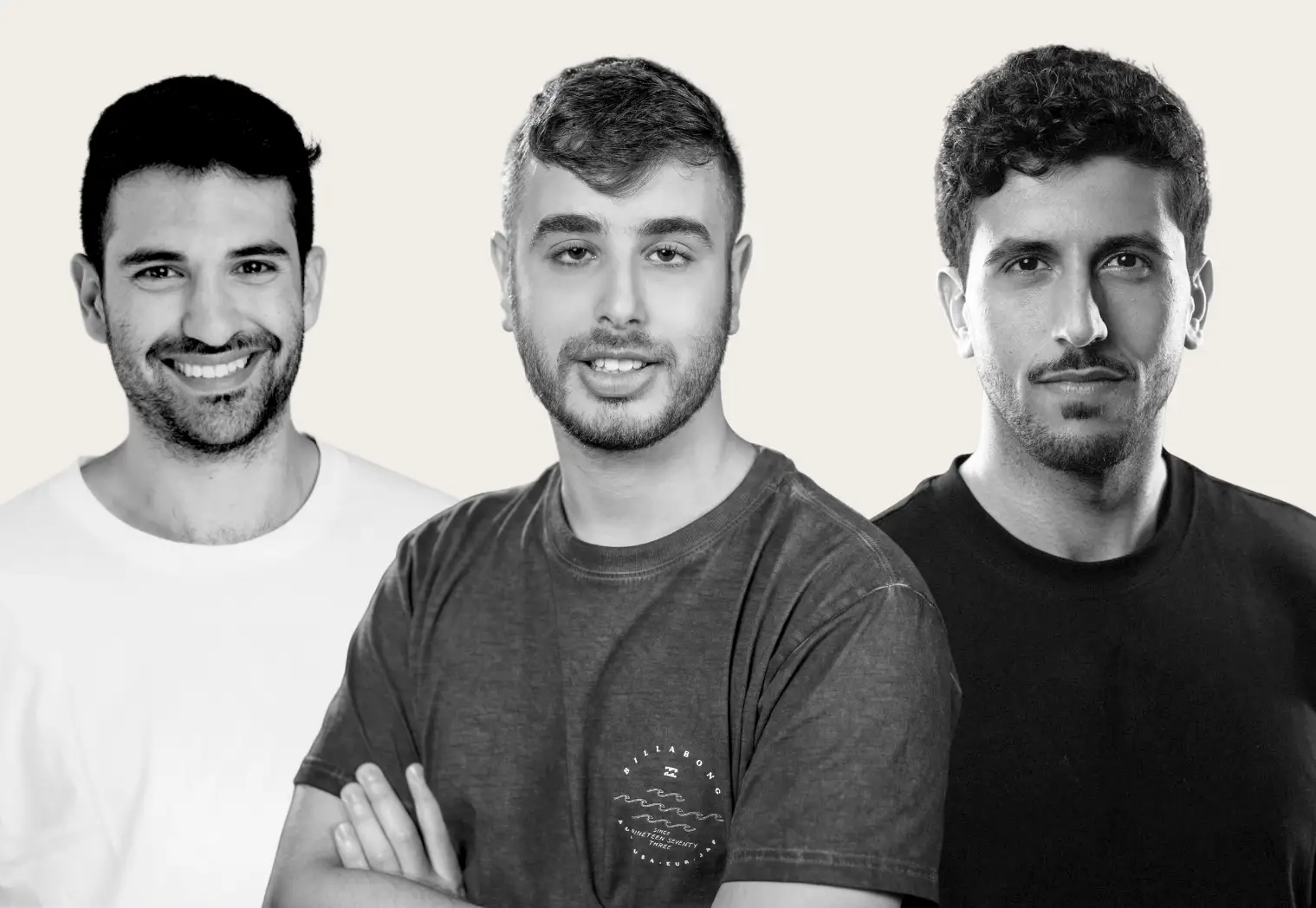 Enclave cofounders from left to right: CTO Dvir Segev, CEO Tal Hoffman, CPO Yanir Tsarimi