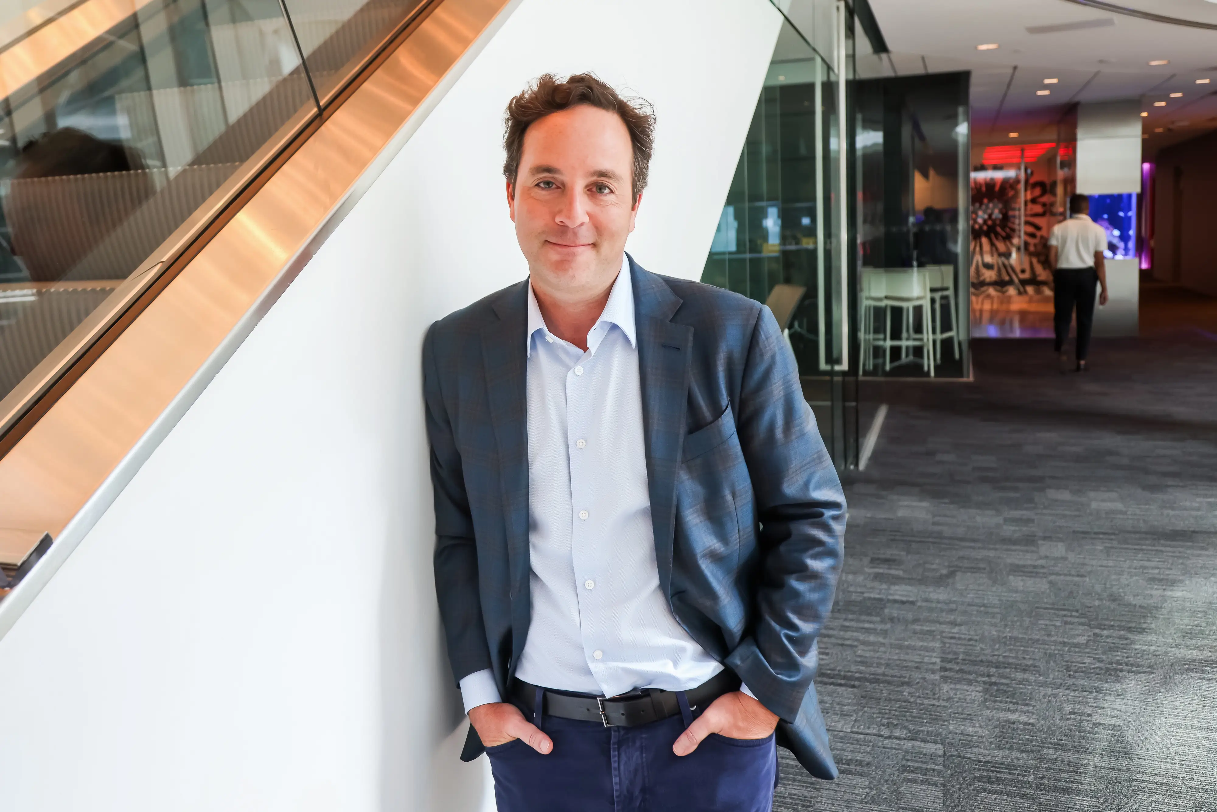 Match Group and Tinder CEO Spencer Rascoff is pictured.