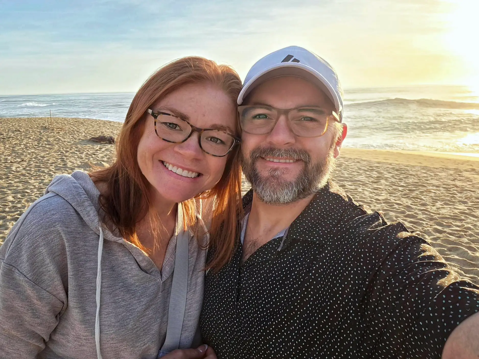 Patricia and Aaron Perkins are pictured.