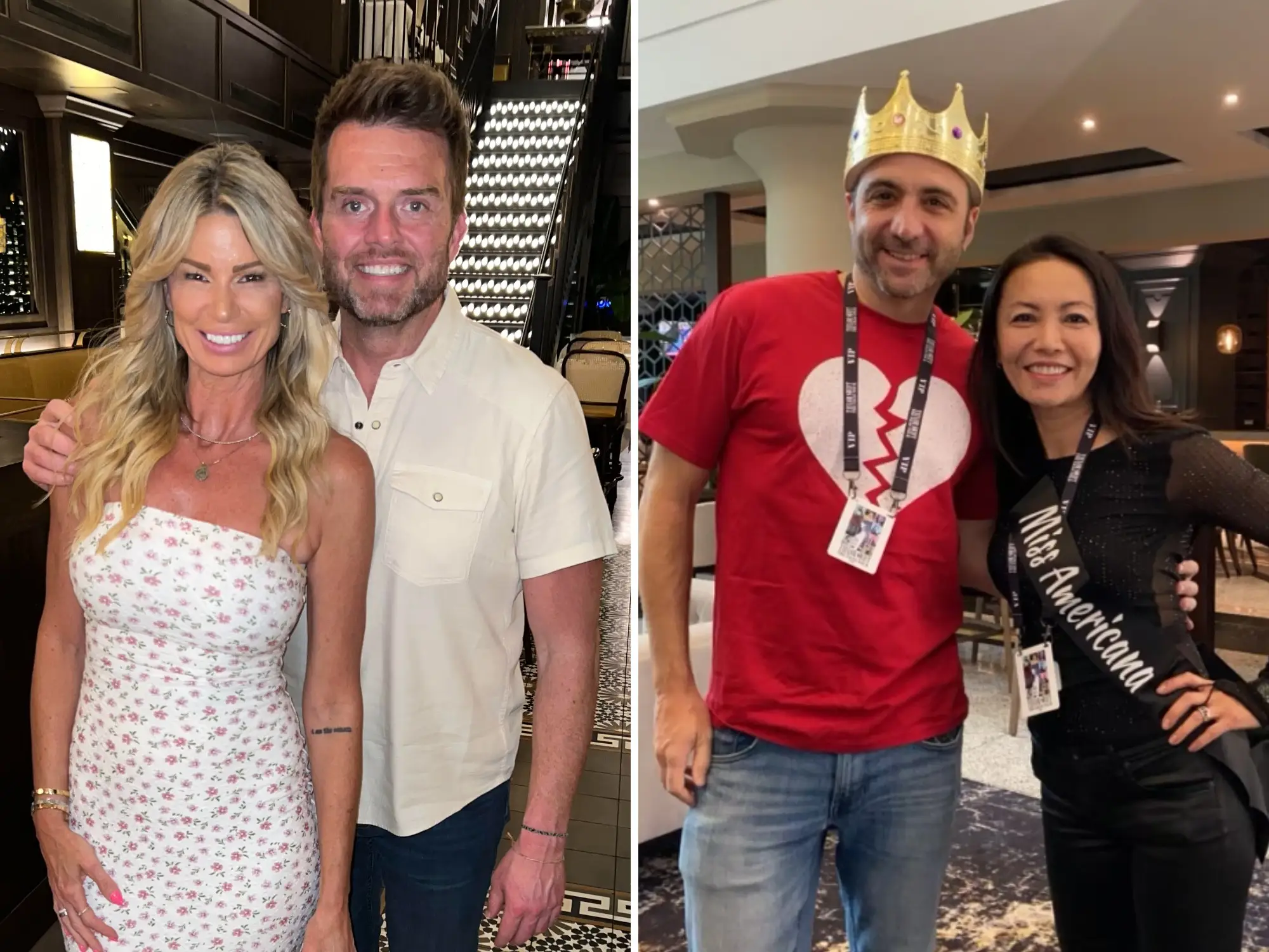 Leslie Kemelgor and Brian Deagan; Todd and Diana Ponsky