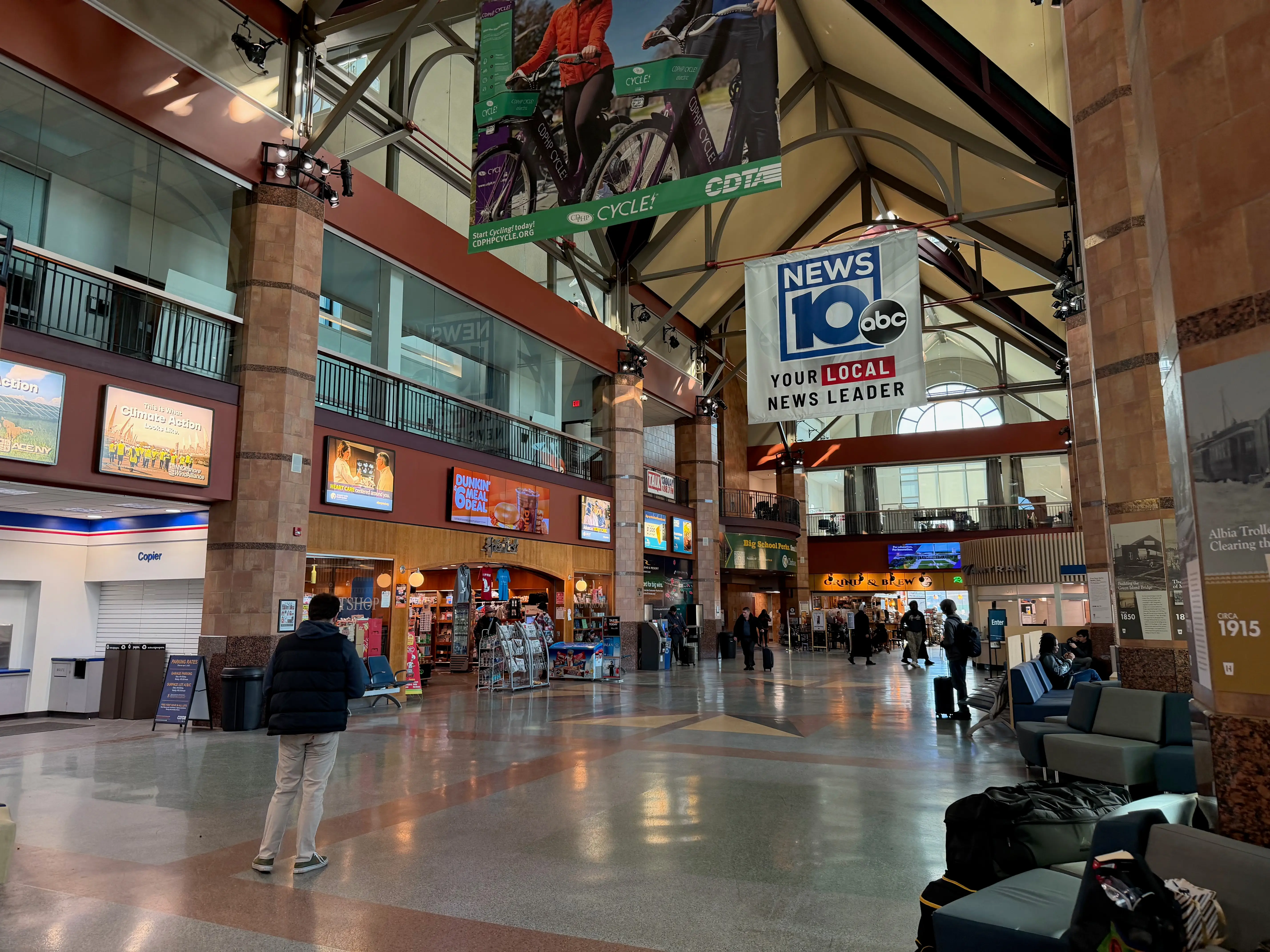 Albany Amtrak station in New York