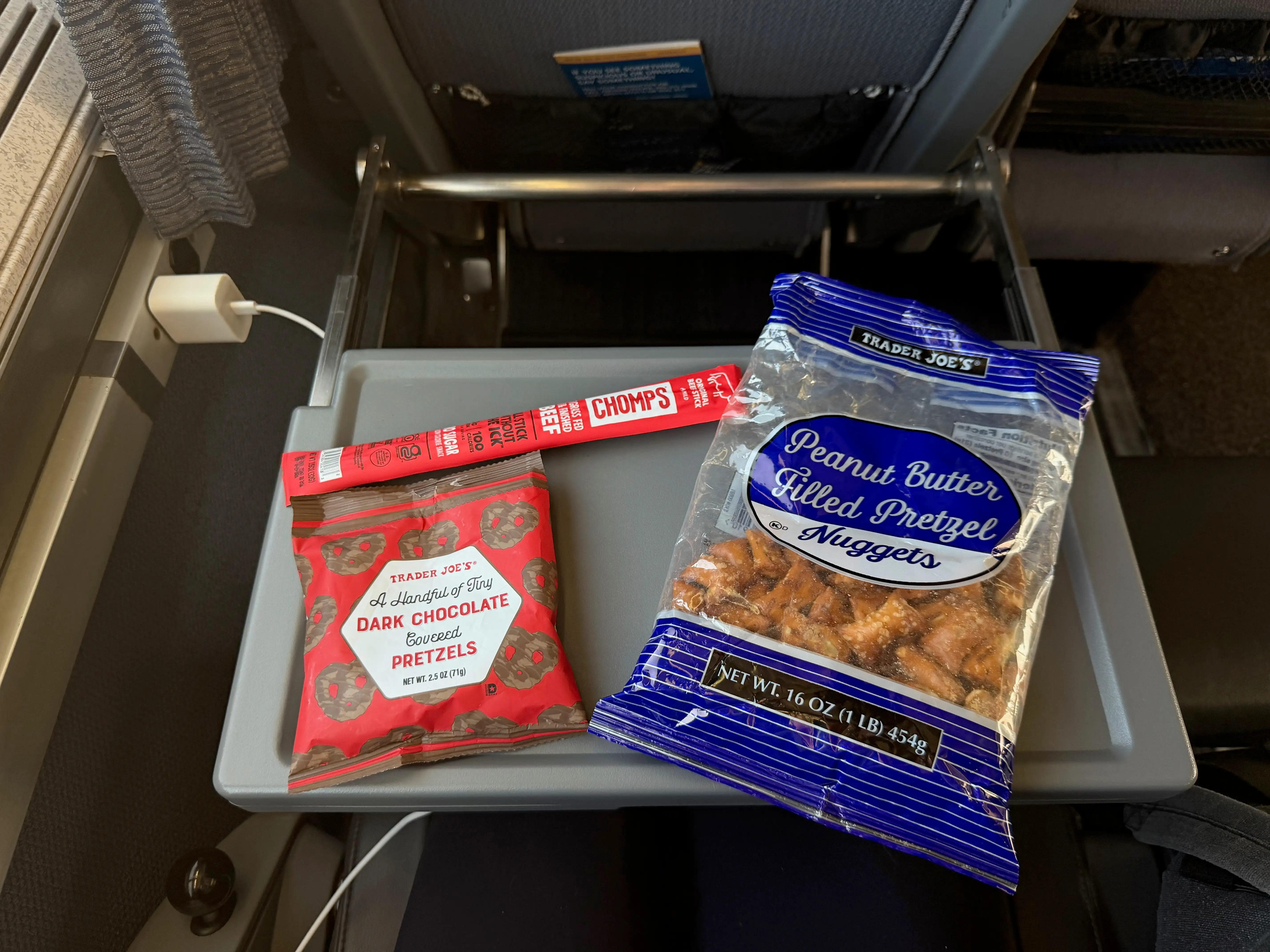 Snacks author brought aboard Amtrak