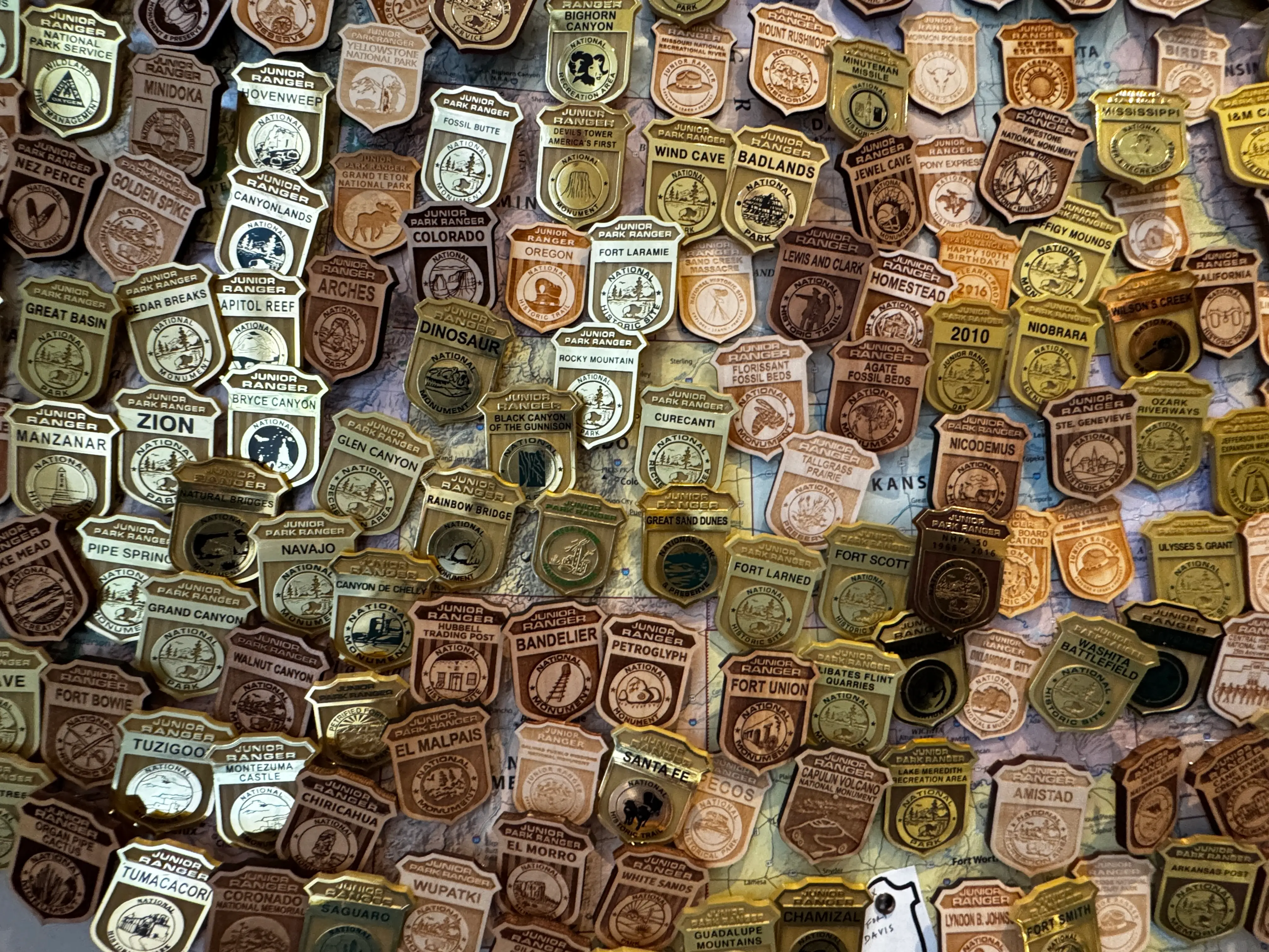 national park ranger badges