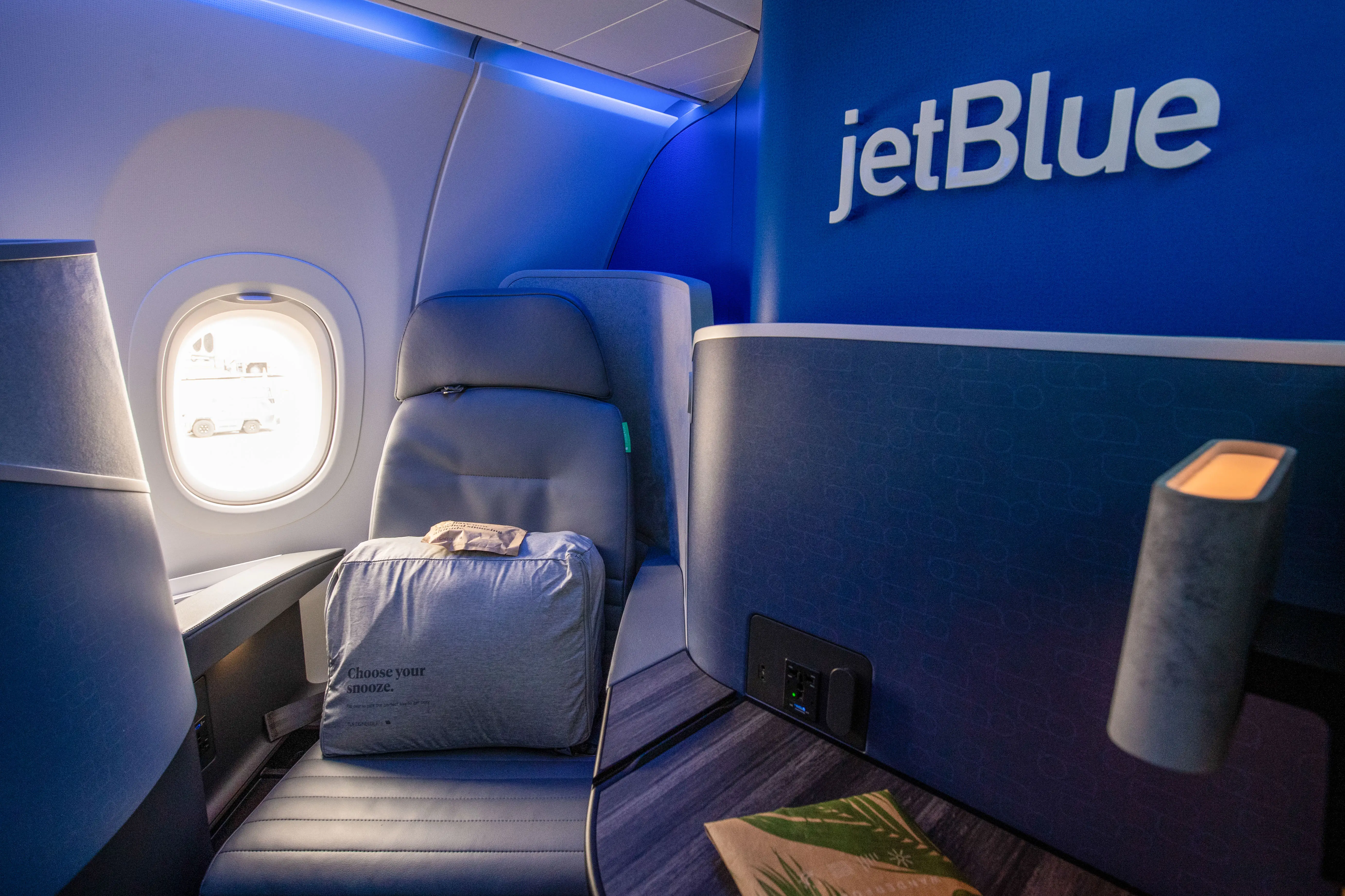 JetBlue Mint business class.