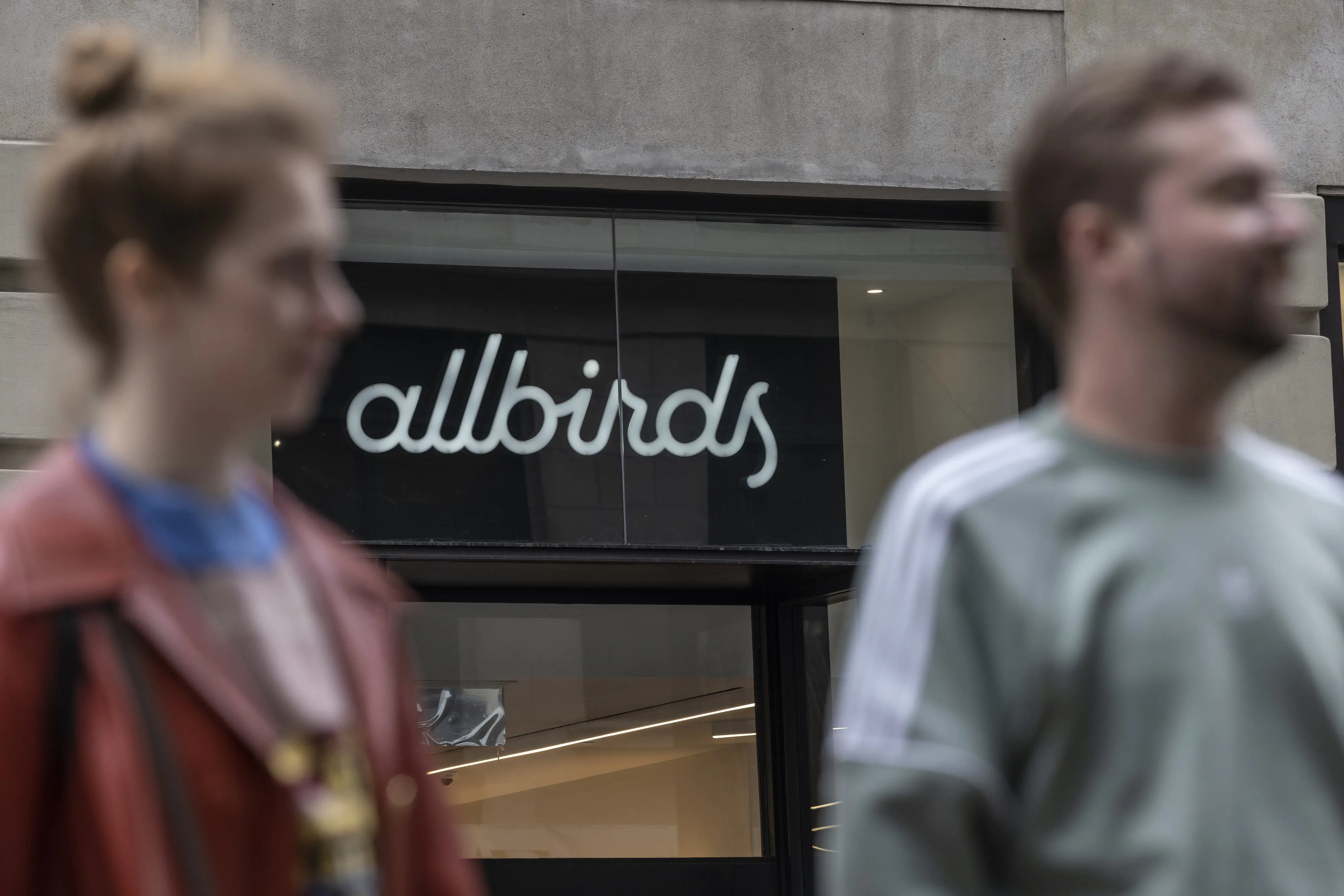 An Allbirds store on Fifth Avenue in New York, US, on Wednesday, May 4, 2023. Allbirds Inc. is scheduled to release earnings figures on May 9.