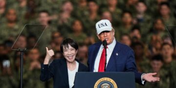 Japan’s leader heads to D.C. bearing gifts of peace for a president at war