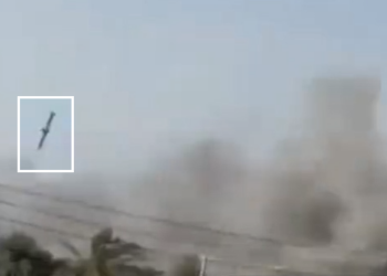 Video appears to show U.S. Tomahawk hit naval base near Iranian school