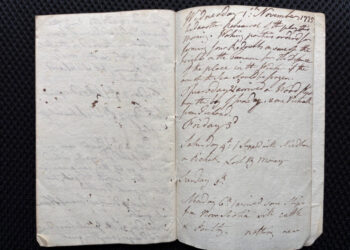 A general’s lost journal reveals life inside the British siege of Boston