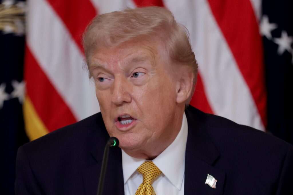 The Ellisons are building a media empire. Trump keeps cheering them on.