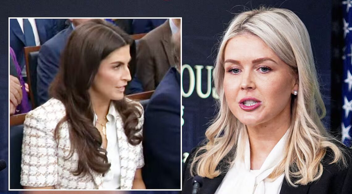 Leavitt Loses It at Kaitlan Collins Over Troops Insult