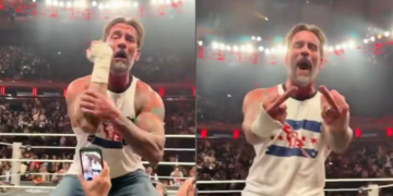 WATCH: CM Punk Cussed Out a Roman Reigns Fan After WWE Raw Went Off the Air