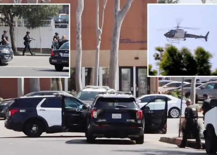 Barricaded suspect busted after police swarm Venice