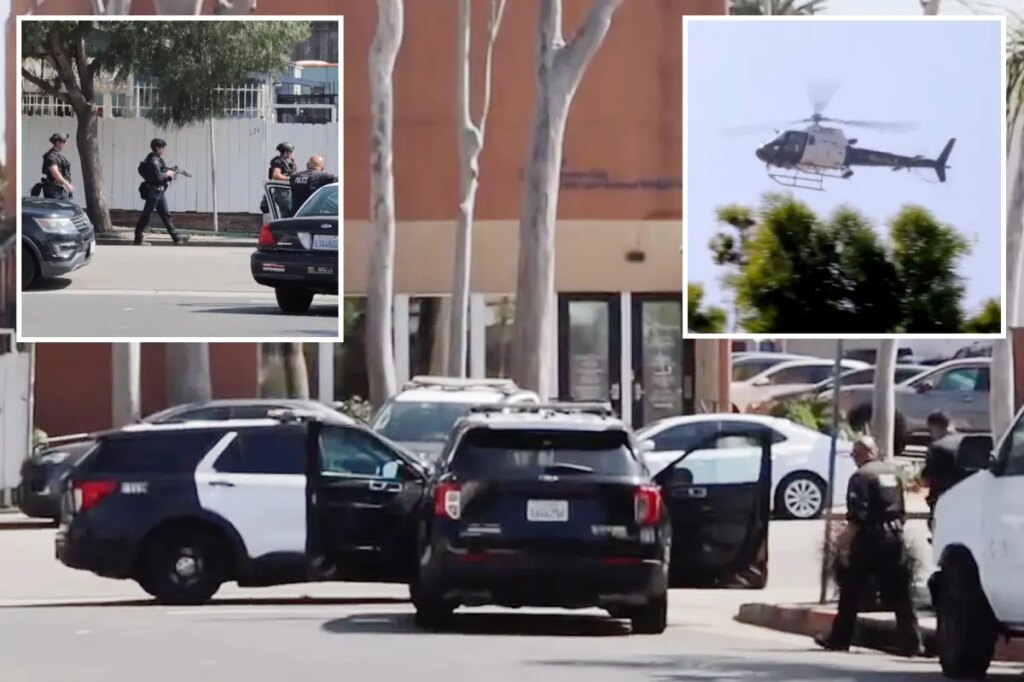 Barricaded suspect busted after police swarm Venice