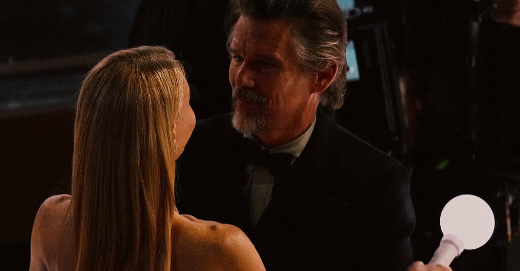 In the Oscars Audience, Stars Caught Their Breath