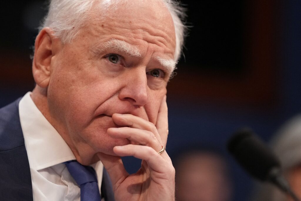 Tim Walz talks about the ‘generational trauma’ his state has faced