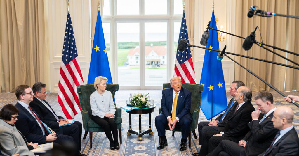 After ‘Sausage Making,’ European Lawmakers Approve U.S. Trade Deal