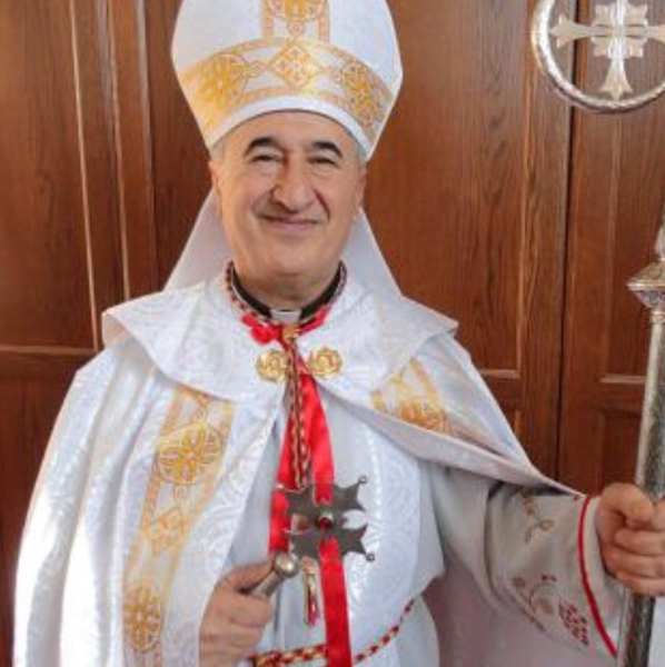 Emmanuel Shelata in religious regalia.