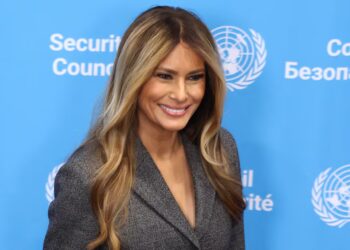 Melania Ignores Elephant in Room Thirsting for World Peace