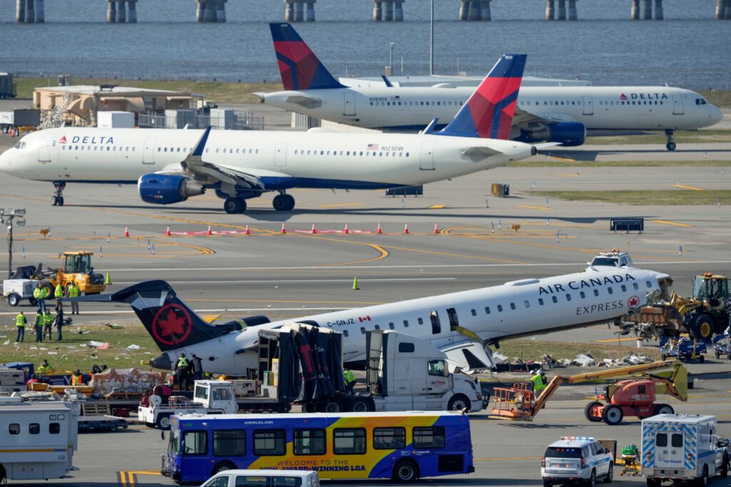 What happened at LaGuardia Airport?