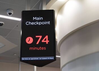The airports without long security lines