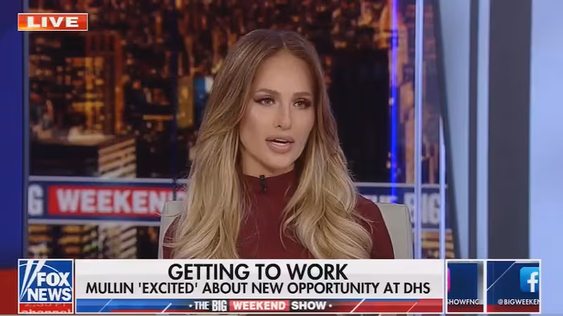 Tomi Lahren on Fox News' The Big Weekend Show on Saturday, March 7.