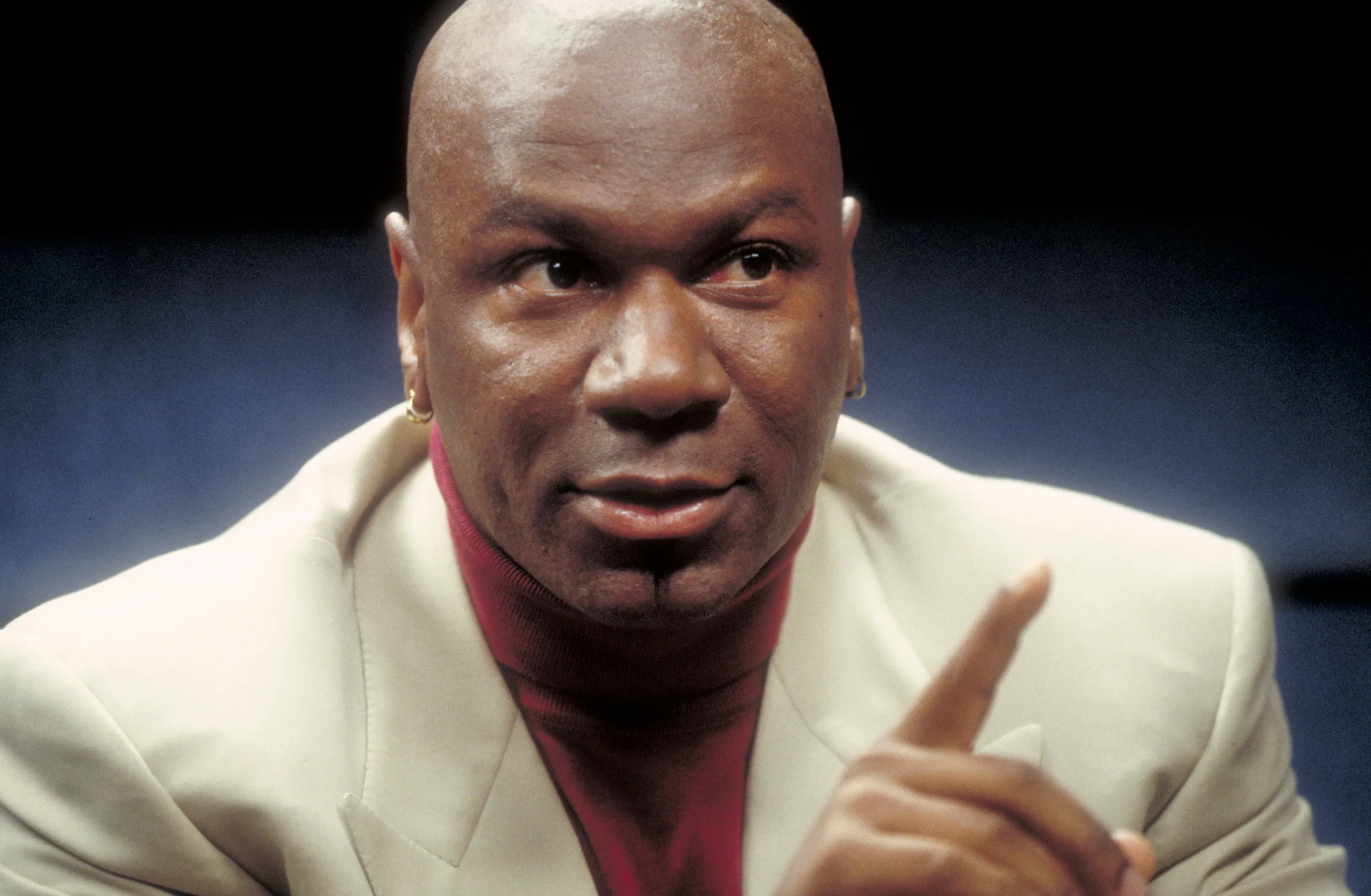 Rhames as computer expert Luther Stickell in the film 'Mission: Impossible', 1996.