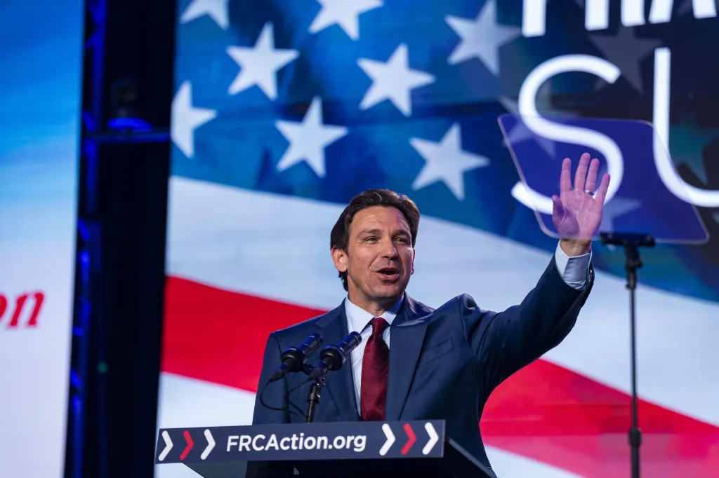 DeSantis, 47, is term-limited and will leave office in January 2027 – about a year before the start of the 2028 presidential primaries. 