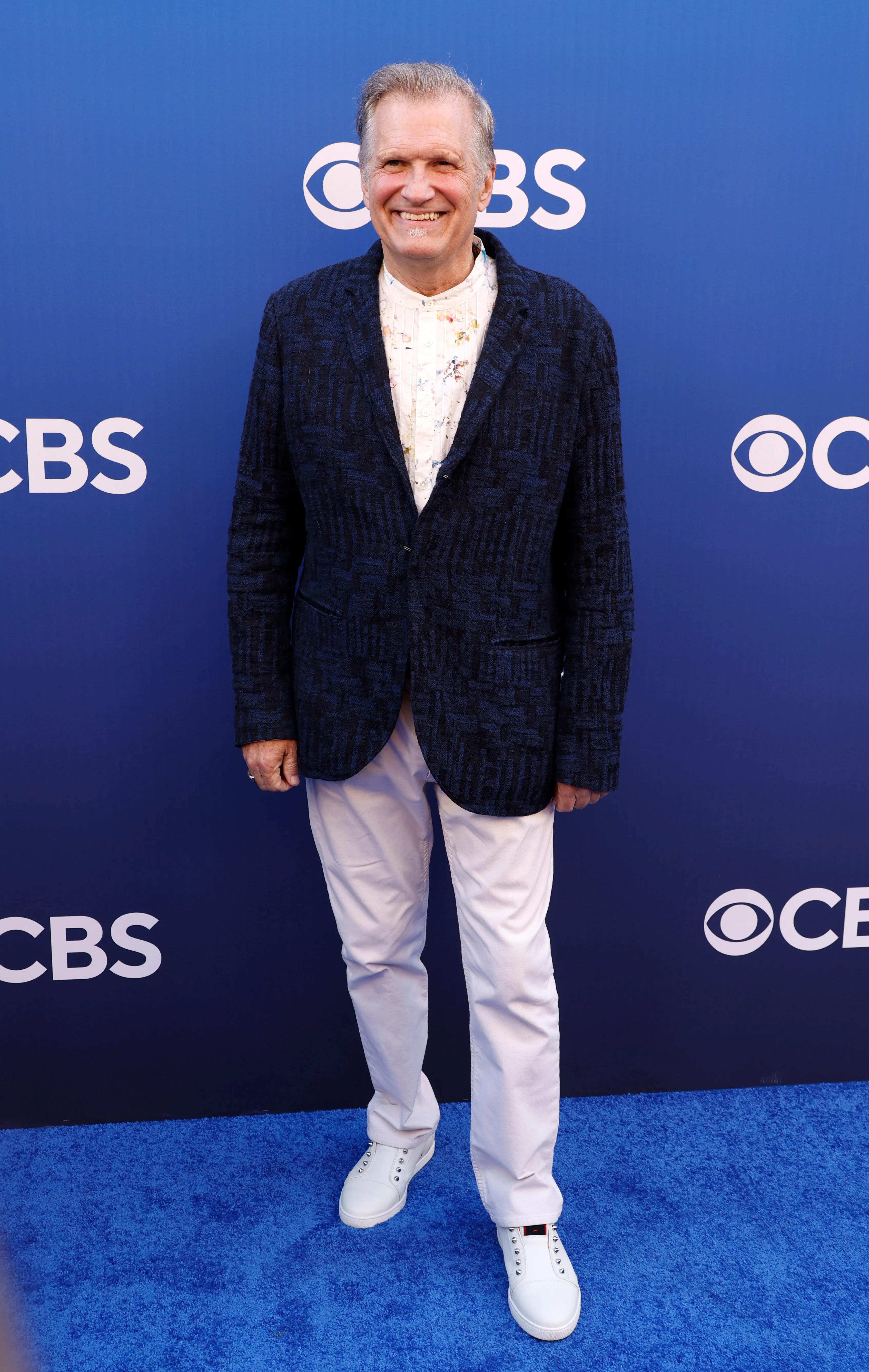 Drew Carey smiling at the CBS Fall Schedule Celebration.