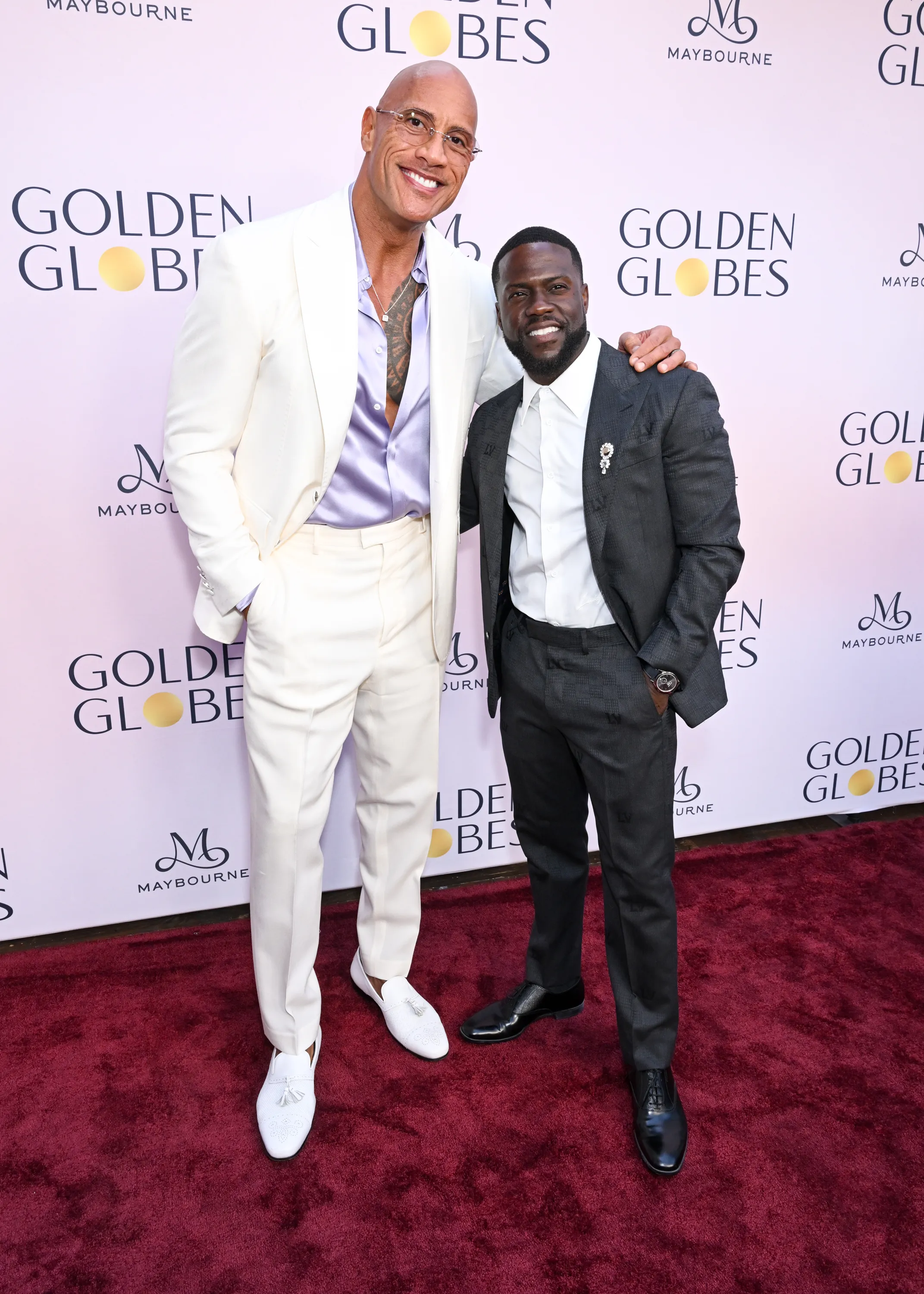 The comedian's 'Jumanji' costar Dwayne Johnson trolled him, saying the statue was 'perfect.'